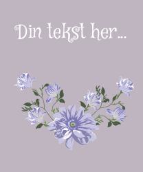 Badge - Støvete Lilla