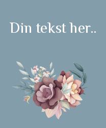 Badge - Teal Floral