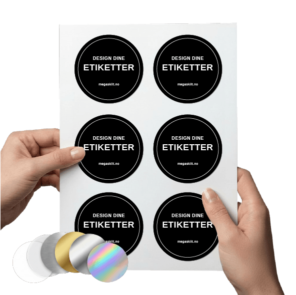 Etiketter - Runde
