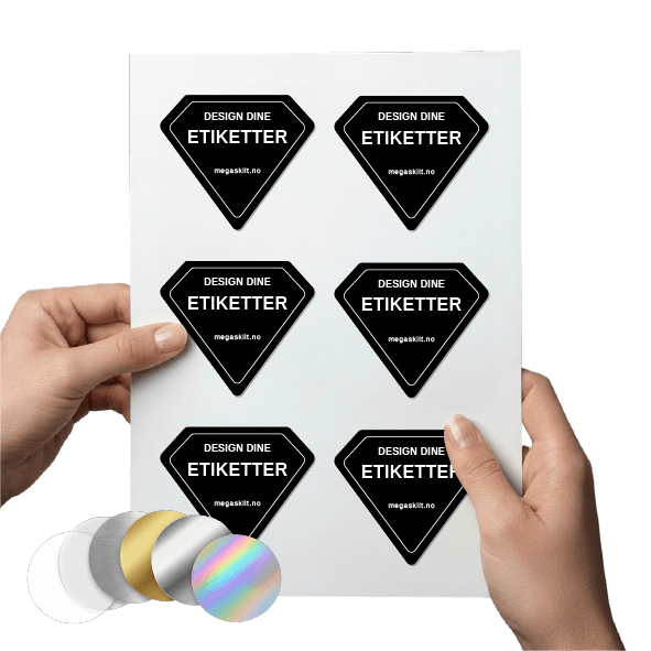 Etiketter - Diamant