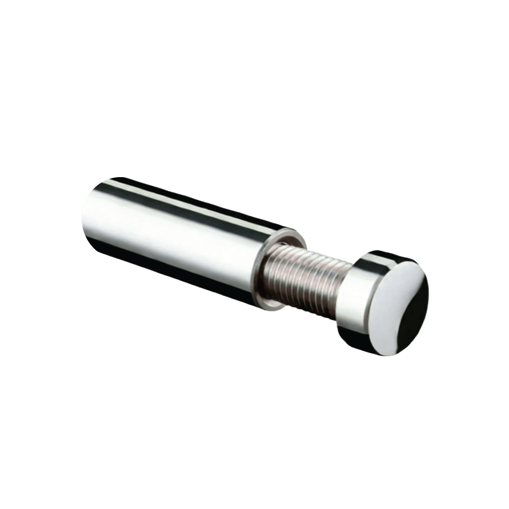 Avstandsfeste Ø12 mm LANG - Chrome