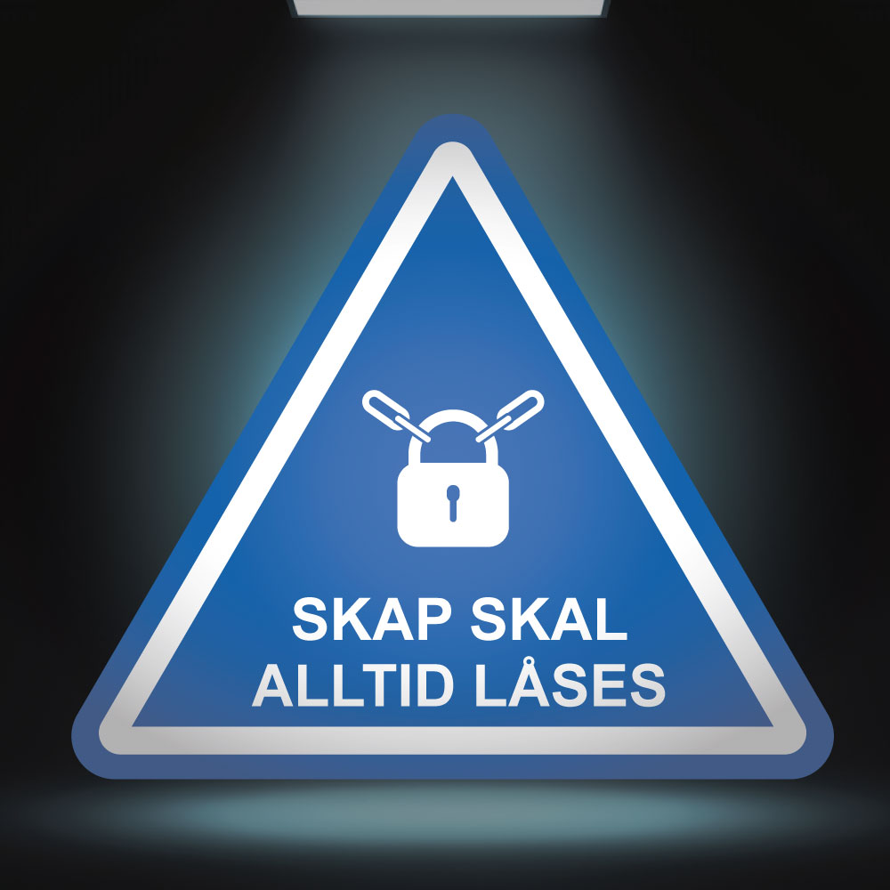 Påbudt skilt - Design 10