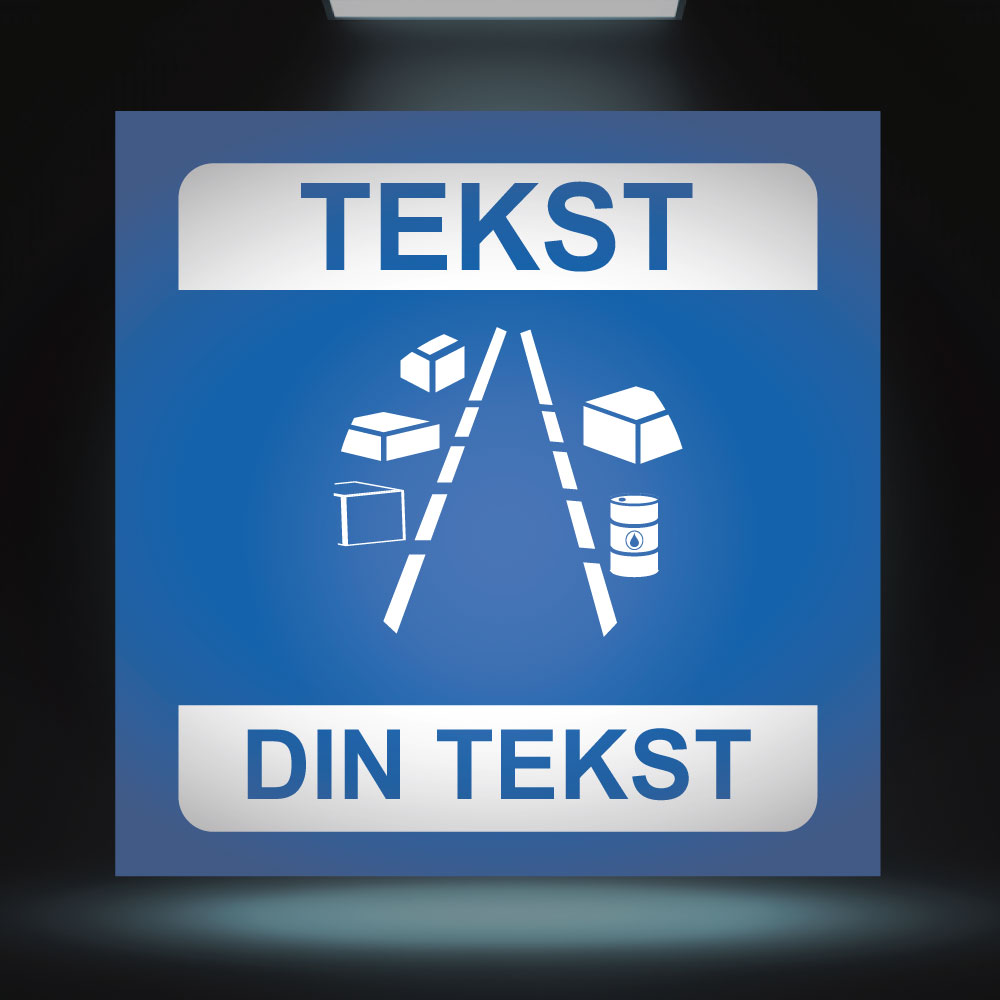 Påbudt skilt - Design 6
