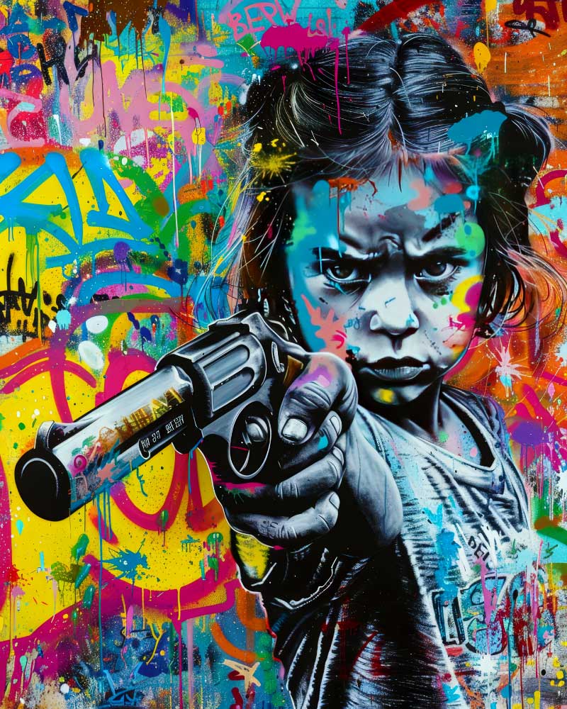 Tapet Popart - Urban Attitude