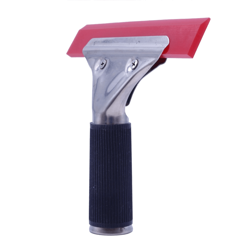 Squeegee rød smal – 14.5x14cm – V116
