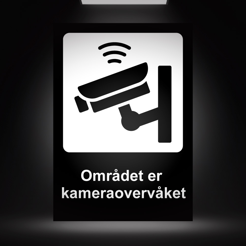 Området er kamera overvåket - Wifi Signal