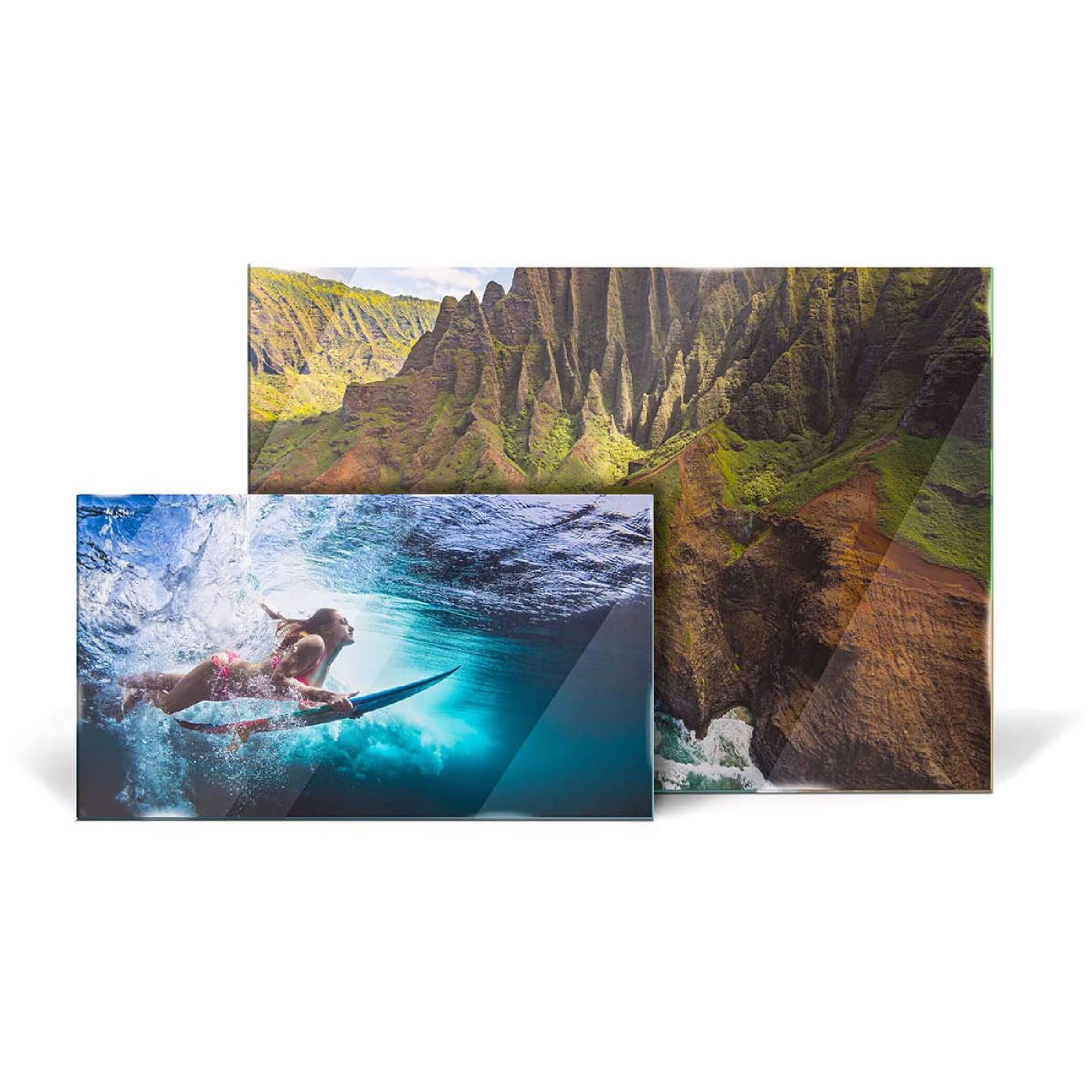 Hvit plexiglass