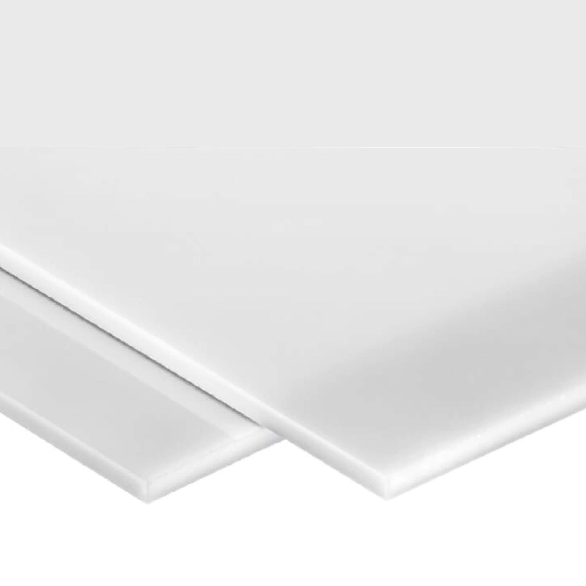 Hvit plexiglass