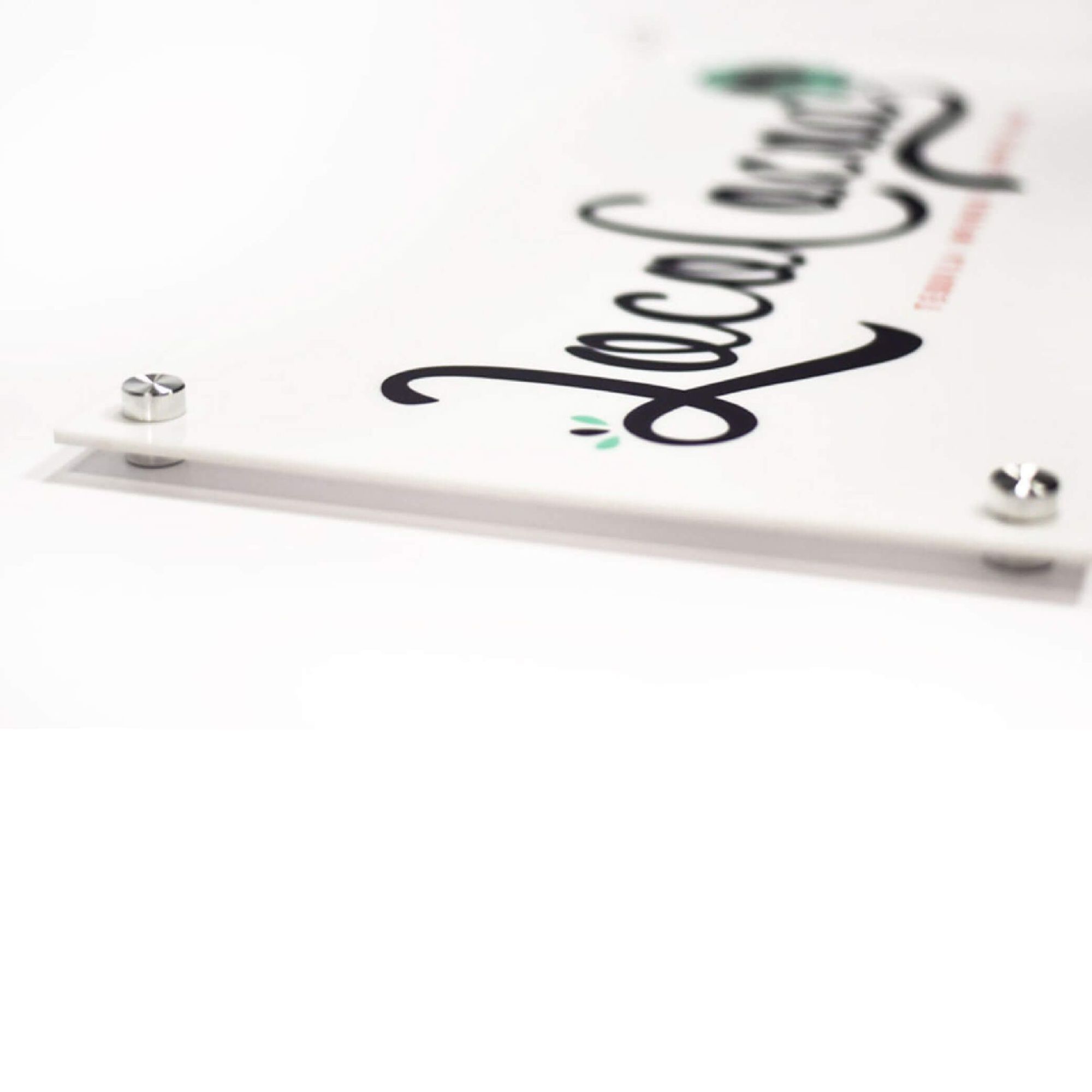Hvit plexiglass