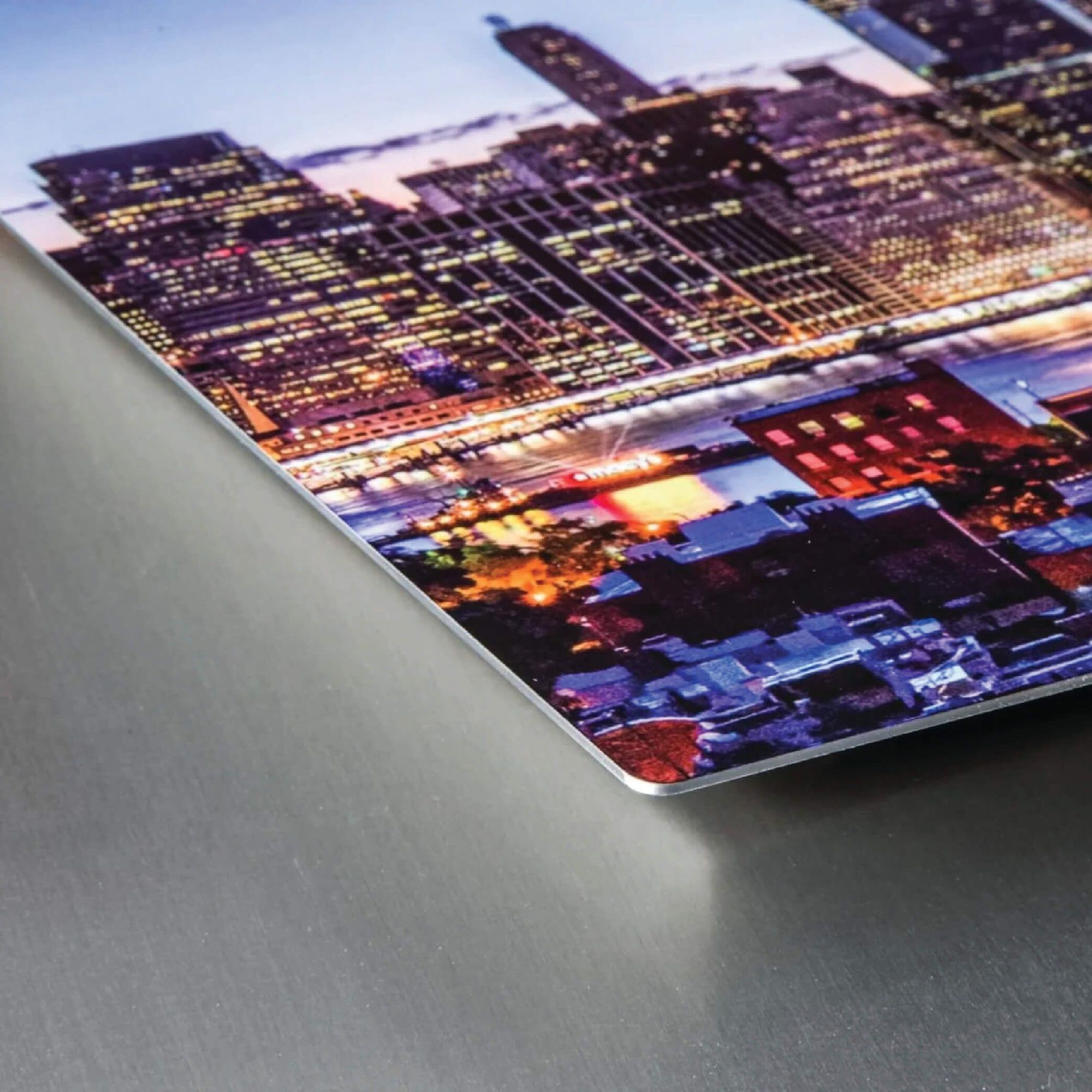 aluminium print
